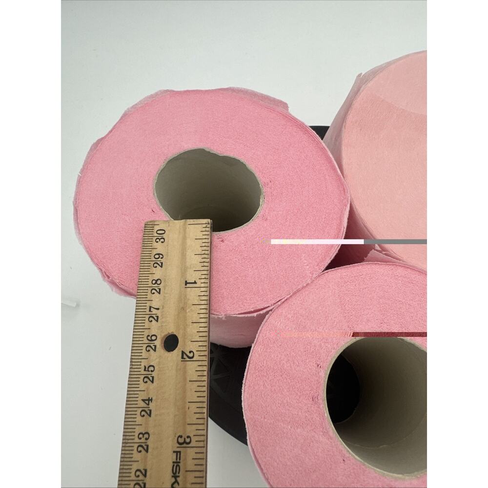 3 Vintage Rolls of Pink Toilet Tissue Paper Roll *READ - Picture 6 of 6